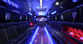 Best party bus service to DIA in Brighton, CO